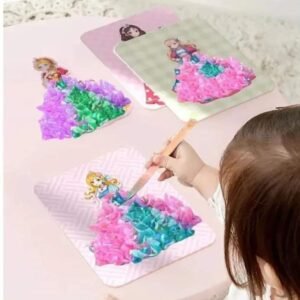 Princess Dress Poking Art & Makeup Activity (SCDA002) - Image 3