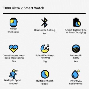 T800 Ultra 2 Smart Watch (MSW004) - Image 3