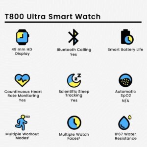 T800 Ultra Smart Watch (MSW005) - Image 4