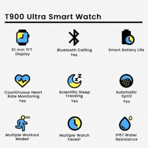 T900 Ultra Smart Watch (MSW003) - Image 5